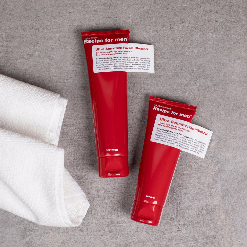Daily Routine - Sensitive Skin - Recipeformen.se