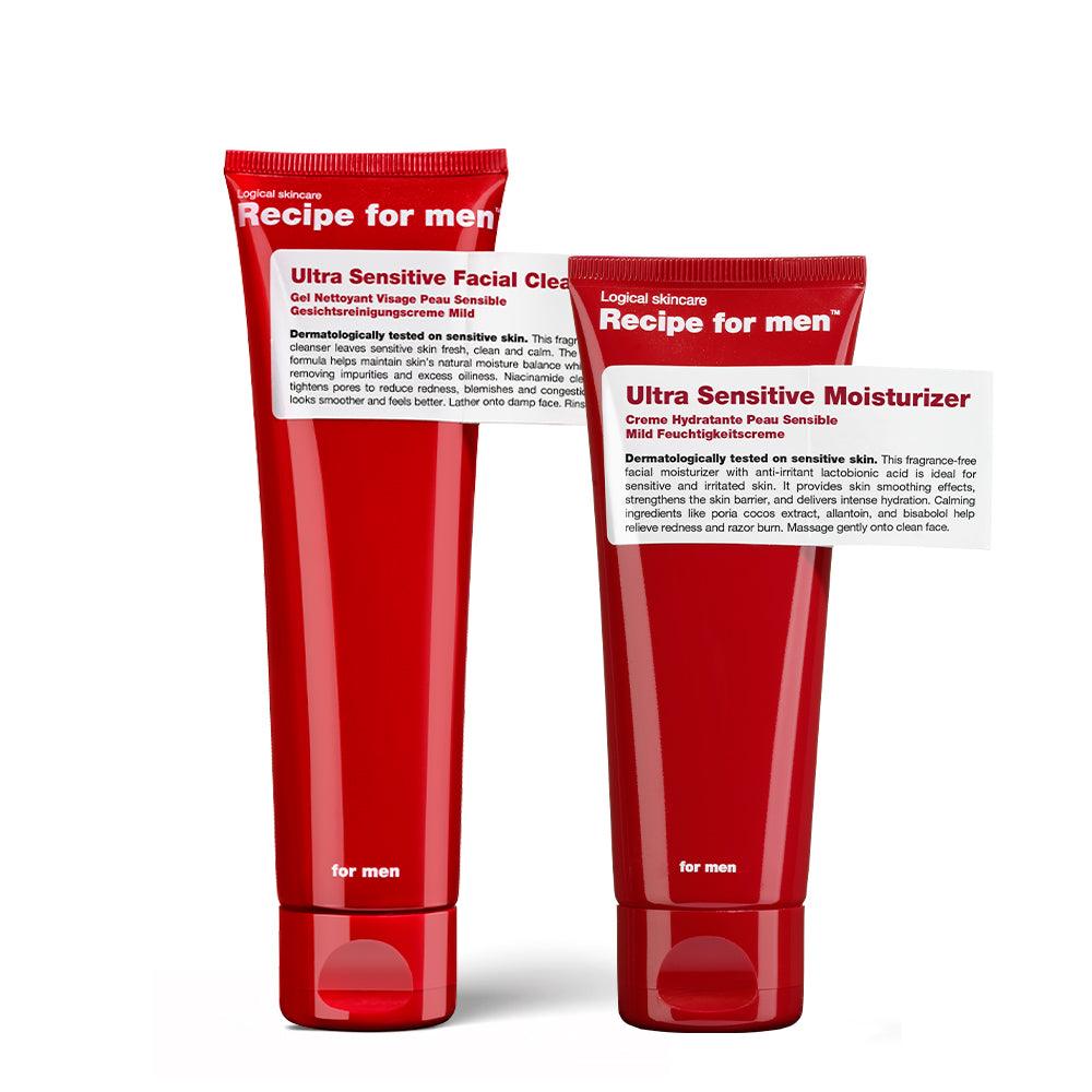 Daily Routine - Sensitive Skin - Recipeformen.se
