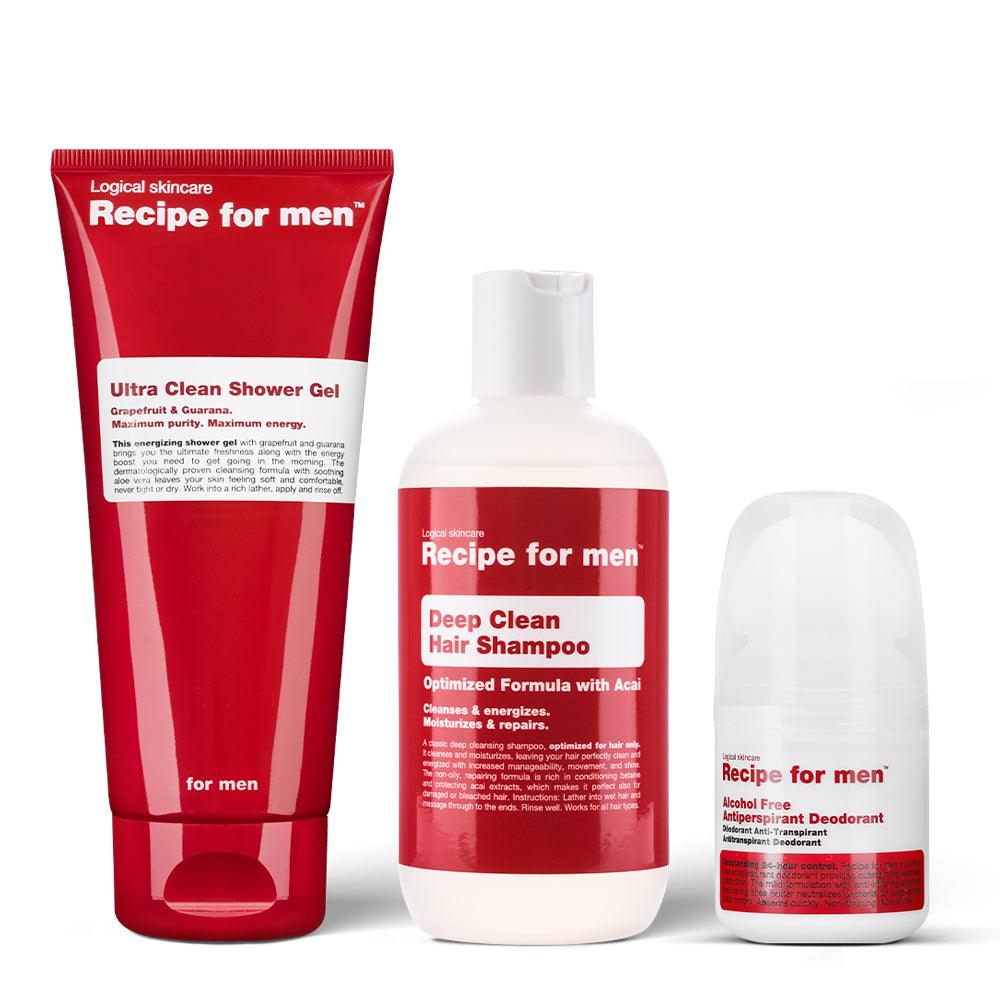 Essential Hair & Body Kit - Recipeformen.se