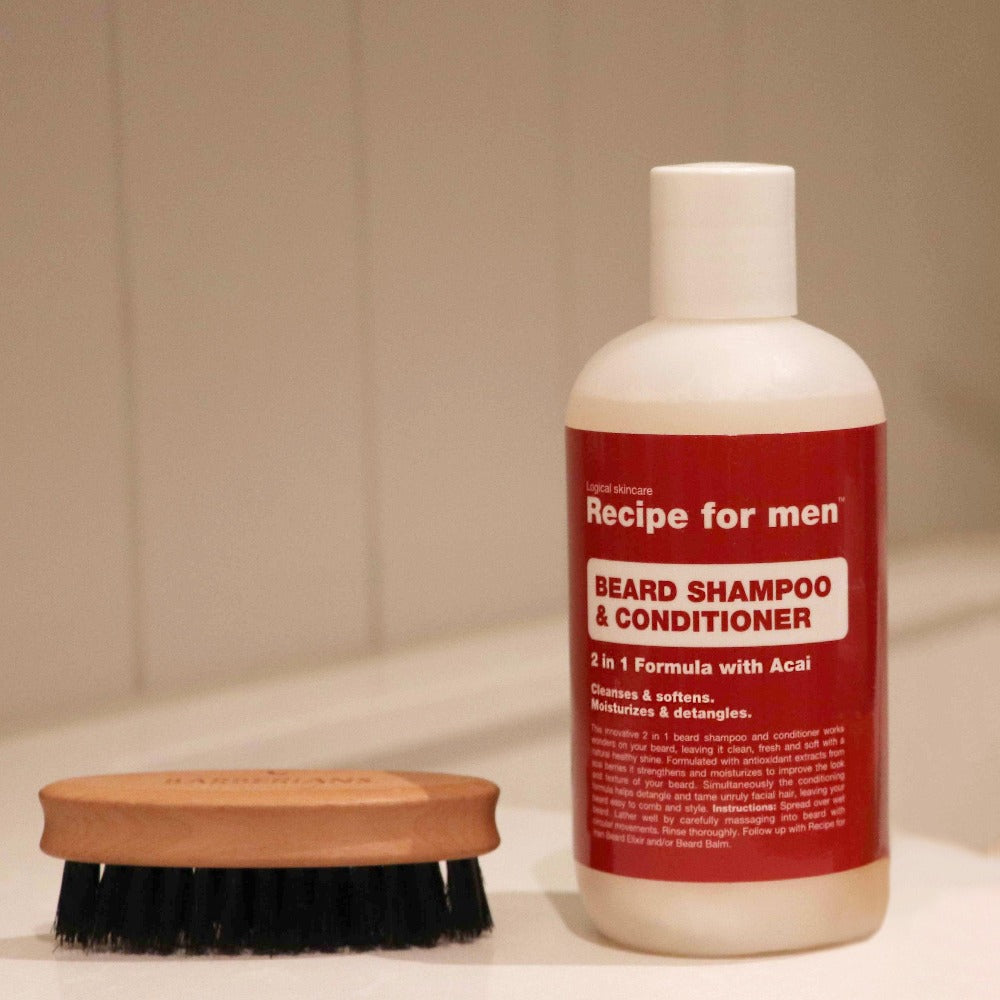 Beard Shampoo & Conditioner - Recipeformen.se
