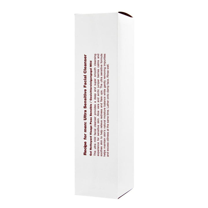 Ultra Sensitive Facial Cleanser  - Recipeformen.se