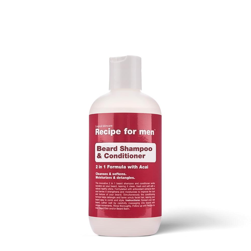 Beard Shampoo & Conditioner - Recipeformen.se