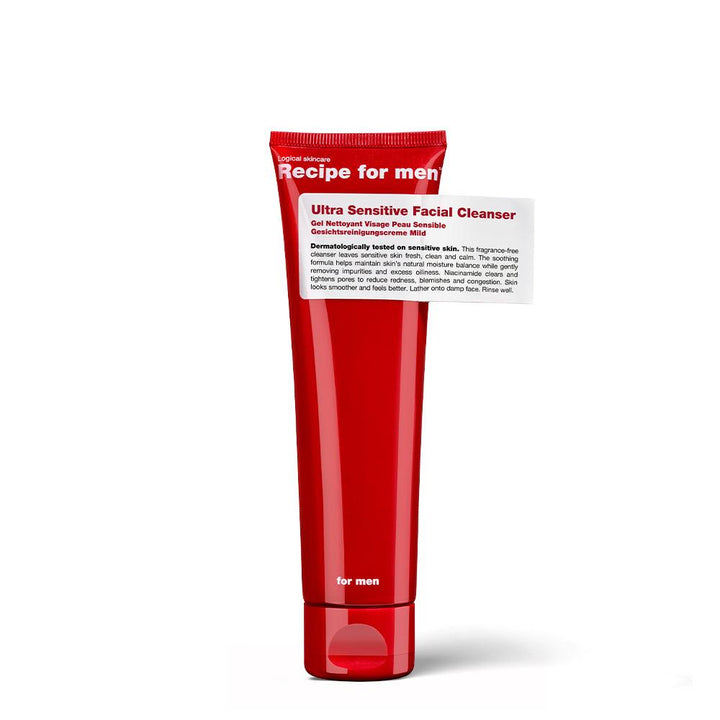Ultra Sensitive Facial Cleanser  - Recipeformen.se
