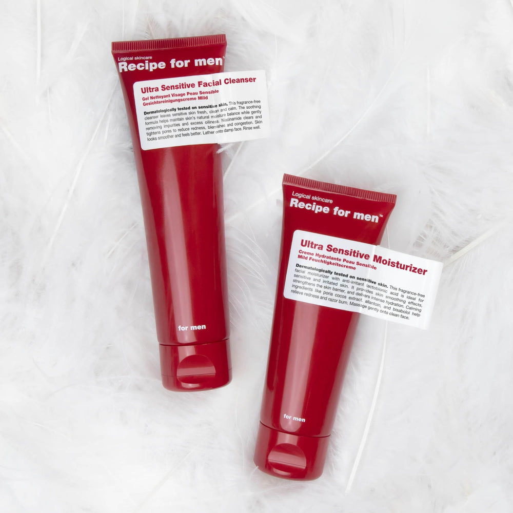 Ultra Sensitive Facial Cleanser  - Recipeformen.se